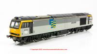 R30157 Hornby Class 60 Co-Co Diesel Loco number 60 002 'Capability Brown' in Railfreight Triple Grey livery with Trainload Petroleum branding